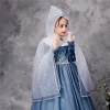 Picture of Girls Princess Frozen Elsa Cape - Blue