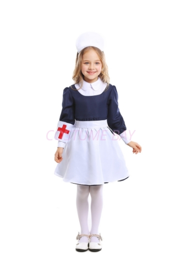 Picture of Little Girls Nurse Costume for Book Week