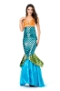 Picture of Deluxe Women Halter Neck Mermaid Dress