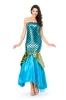 Picture of Deluxe Women Halter Neck Mermaid Dress