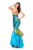 Picture of Deluxe Women Halter Neck Mermaid Dress