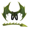 Picture of 3D Dragon Wing And Tail Set - Red