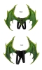 Picture of 3D Dragon Wing And Tail Set - Green