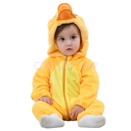 Picture of Yellow Duck Baby Kigurumi Onesie Romper