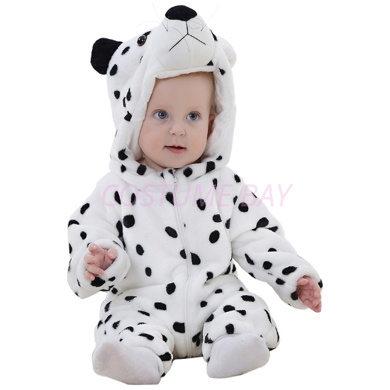 Picture of Snow Leopard Baby Kigurumi Onesie Romper