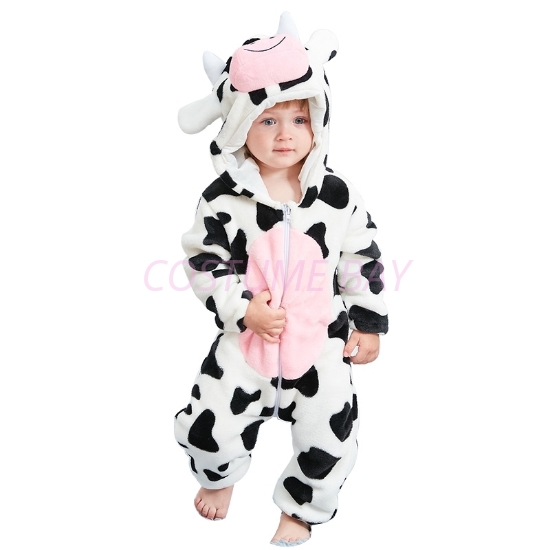 Picture of Cow Baby Kigurumi Onesie Romper