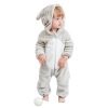 Picture of Little Grey Mouse Baby Kigurumi Onesie Romper