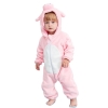 Picture of Pink Pig Baby Kigurumi Onesie Romper