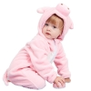 Picture of Pink Pig Baby Kigurumi Onesie Romper