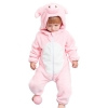 Picture of Pink Pig Baby Kigurumi Onesie Romper