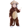 Picture of Brown Monkey Baby Kigurumi Onesie Romper