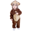 Picture of Brown Monkey Baby Kigurumi Onesie Romper