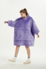 Picture of Oversized Winter Blanket Hoodie - Purple