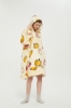 Picture of Oversized Winter Blanket Hoodie - Yellow Fruit