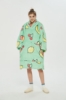 Picture of Oversized Winter Blanket Hoodie - Yellow Fruit