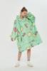 Picture of Oversized Winter Blanket Hoodie - Yellow Fruit