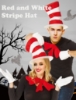 Picture of Red & White Stripe Costume Hat