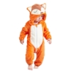 Picture of Orange Fox Baby Kigurumi Onesie Romper