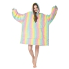 Picture of Multicoloured Winter Blanket Hoodie