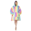 Picture of Multicoloured Winter Blanket Hoodie