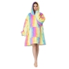 Picture of Multicoloured Winter Blanket Hoodie