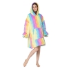 Picture of Multicoloured Winter Blanket Hoodie