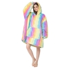 Picture of Multicoloured Winter Blanket Hoodie