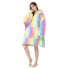 Picture of Multicoloured Winter Blanket Hoodie