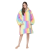 Picture of Multicoloured Winter Blanket Hoodie