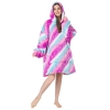 Picture of Multicoloured Winter Blanket Hoodie