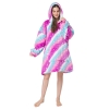 Picture of Multicoloured Winter Blanket Hoodie