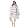 Picture of Multicoloured Winter Blanket Hoodie