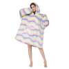 Picture of Multicoloured Winter Blanket Hoodie