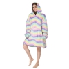 Picture of Multicoloured Winter Blanket Hoodie