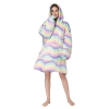 Picture of Multicoloured Winter Blanket Hoodie