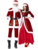 Picture of Deluxe Mr & Mrs Santa Claus Suit Christmas Costume