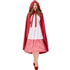 Picture of Womens Little Red Riding Hood Red and White Checked Dress