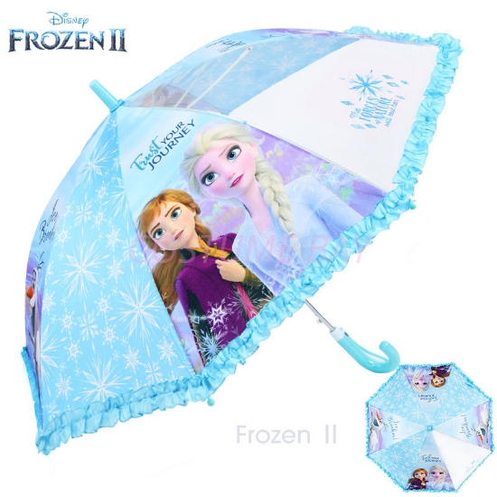 Picture of Blue Frozen Kids Disney Umbrella