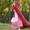 Picture of Mother and Daughter Little Red Riding Hood Dress With detached Cape