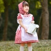 Picture of Mother and Daughter Little Red Riding Hood Dress With detached Cape