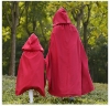 Picture of Mother and Daughter Little Red Riding Hood Dress With detached Cape