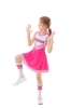 Picture of Girls Cheerleader Costume with Pom Poms - Black 