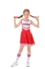 Picture of Girls Cheerleader Costume with Pom Poms - Pink