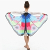 Picture of Kids Girls Butterfly Cape Wings - Blue Green Moth