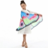 Picture of Kids Girls Butterfly Cape Wings - Blue Green Moth