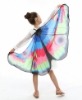 Picture of Kids Girls Butterfly Cape Wings - Blue Green Moth