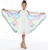 Picture of Kids Girls Butterfly Cape Wings - Blue Green Moth