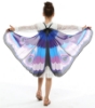 Picture of Kids Girls Butterfly Cape Wings - Blue Green Moth