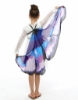 Picture of Kids Girls Butterfly Cape Wings - Blue Green Moth