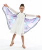 Picture of Kids Girls Butterfly Cape Wings - Blue Green Moth